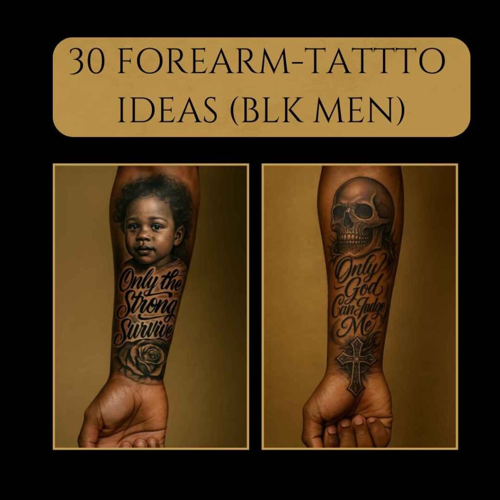 30 Forearm Tatto Ideas for Black Men