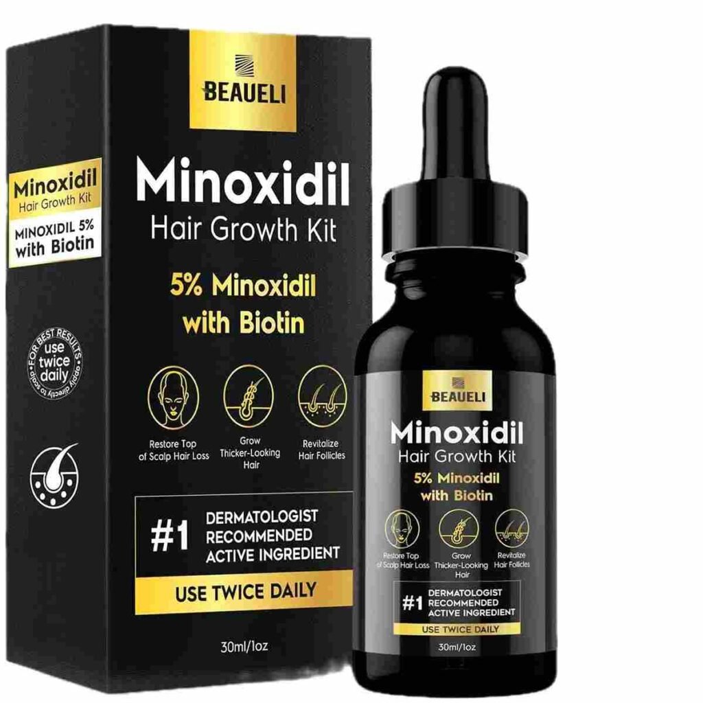 beard growth minoxidil kit