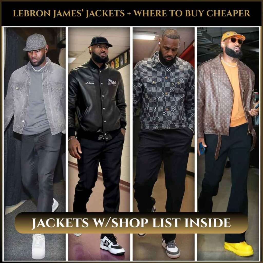 Copy LeBron James’ Best Jackets W/ Cheaper Versions