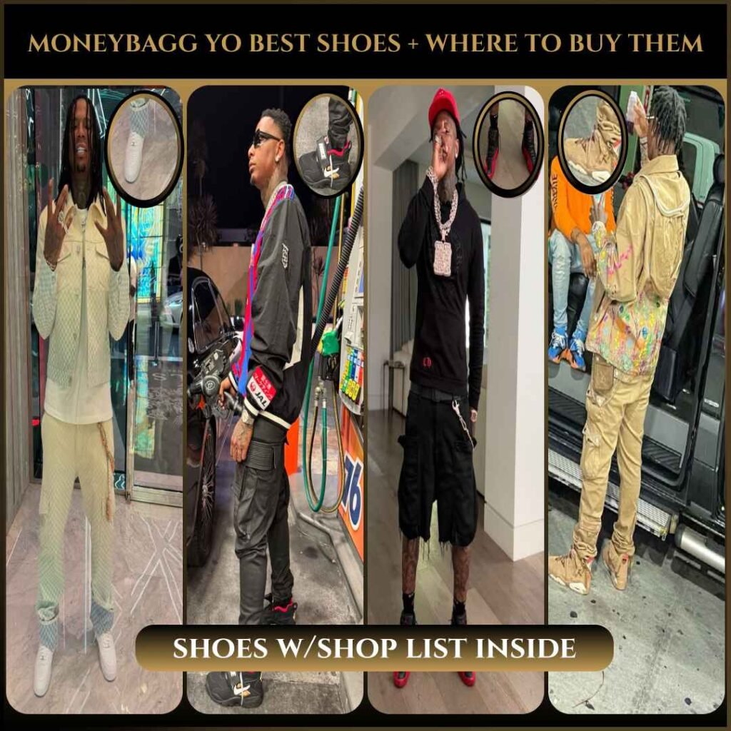 Moneybagg Yo’s Shoe Game (15+ Sneakers He Wears W/ Links)